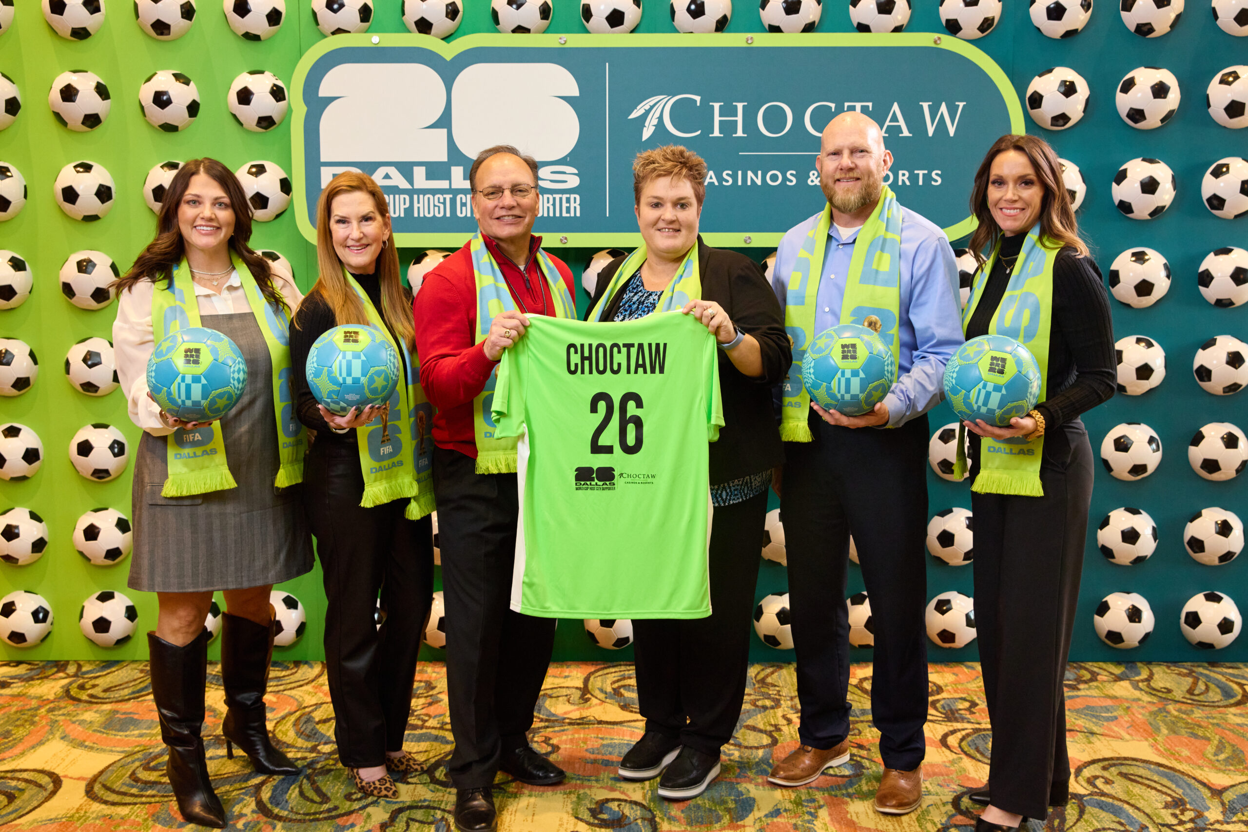 Read more about the article CHOCTAW ANNOUNCED AS OFFICIAL DALLAS WORLD CUP 2026 HOST CITY SUPPORTER